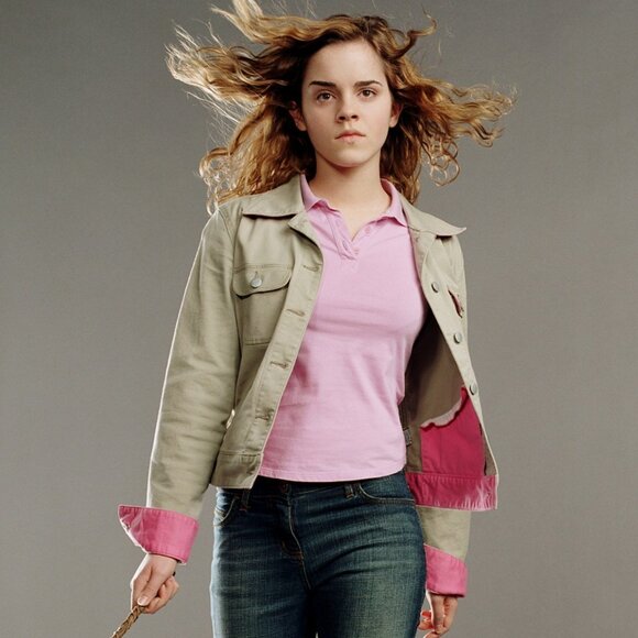 Vintage Y2K Pink Jacket With Blue Trim ALT ASO Hermione Granger - Picture 2 of 8